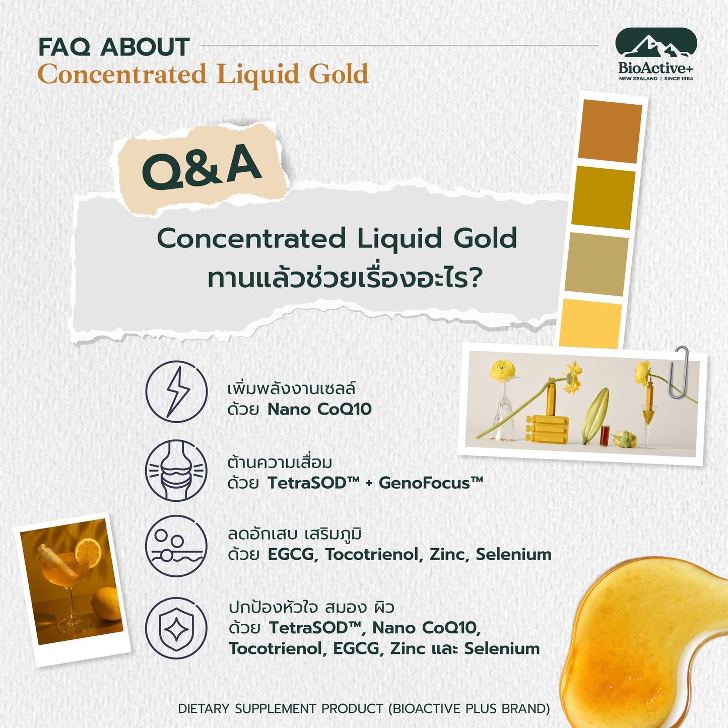 BIOACTIVE+ - CONCENTRATED LIQUID GOLD