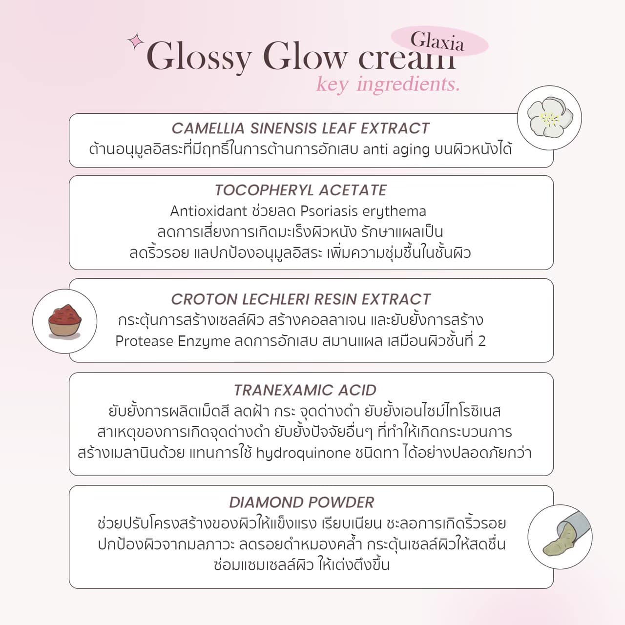 GLAXIA - GLOSSY GLOW CREAM