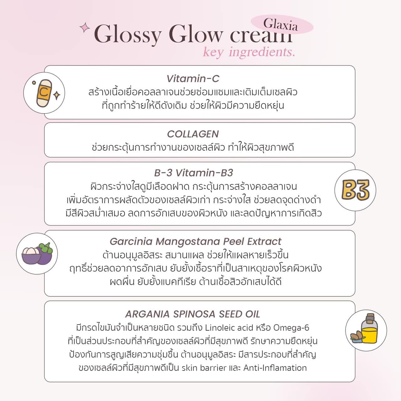 GLAXIA - GLOSSY GLOW CREAM