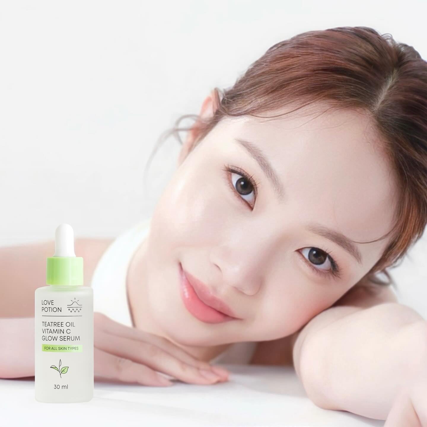 LOVE POTION TEATREE OIL VITAMIN C GLOW SERUM