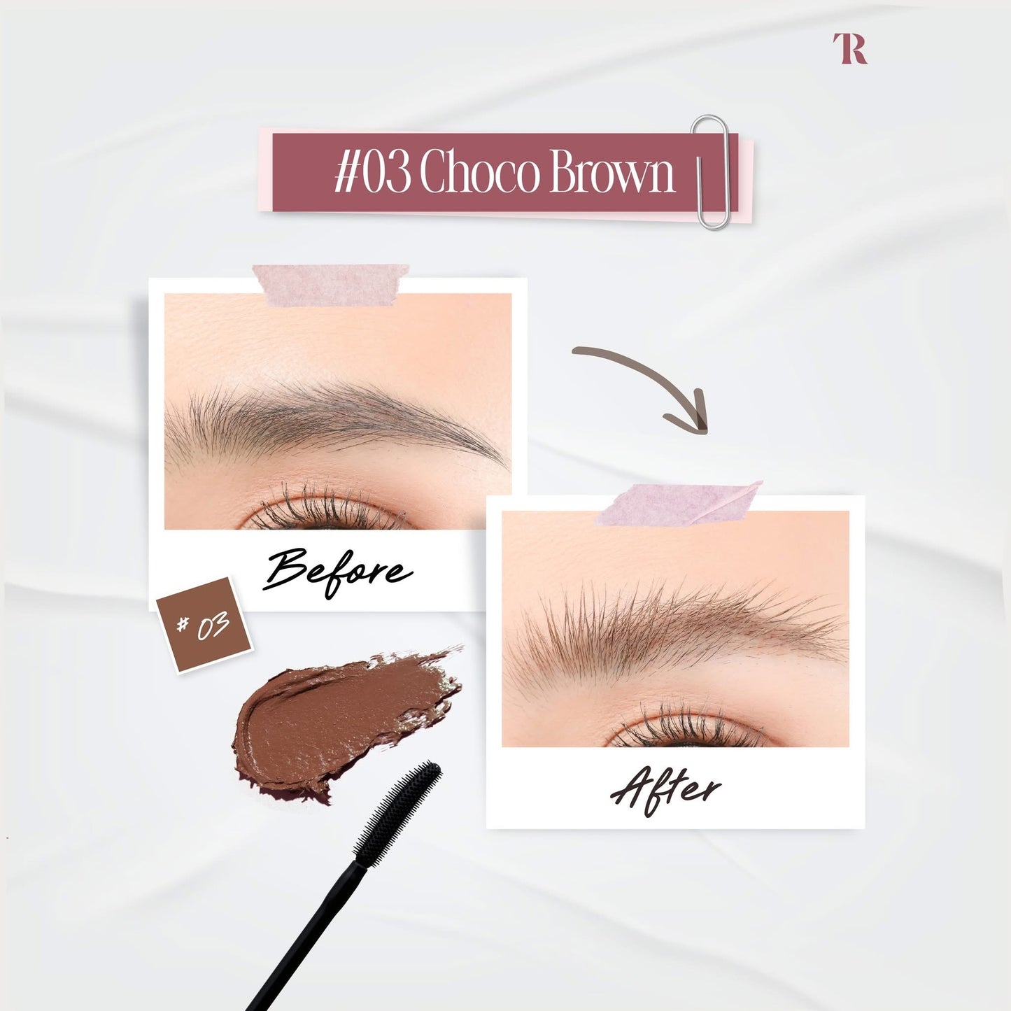 TIARA - FIXME BROW MASCARA