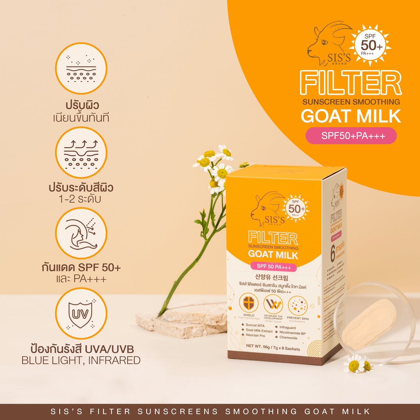 SIS’S FILTER SUNSCREEN 7g
