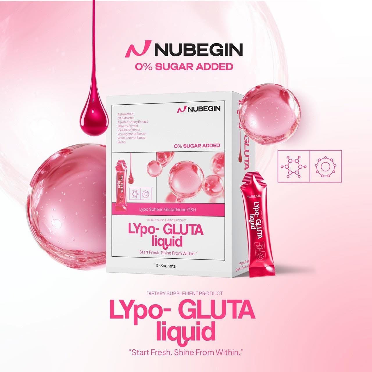 NUBEGIN - LYPO GLUTA LIQUID