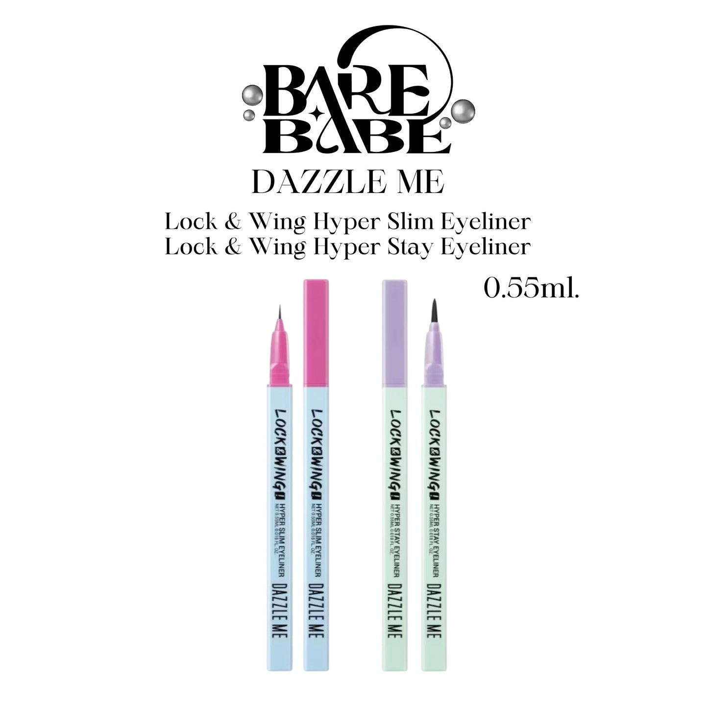 DAZZLE ME - LOCK & WING HYPER EYELINER
