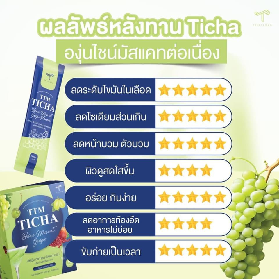 TTM TICHA SHINE MUSCAT GRAPE