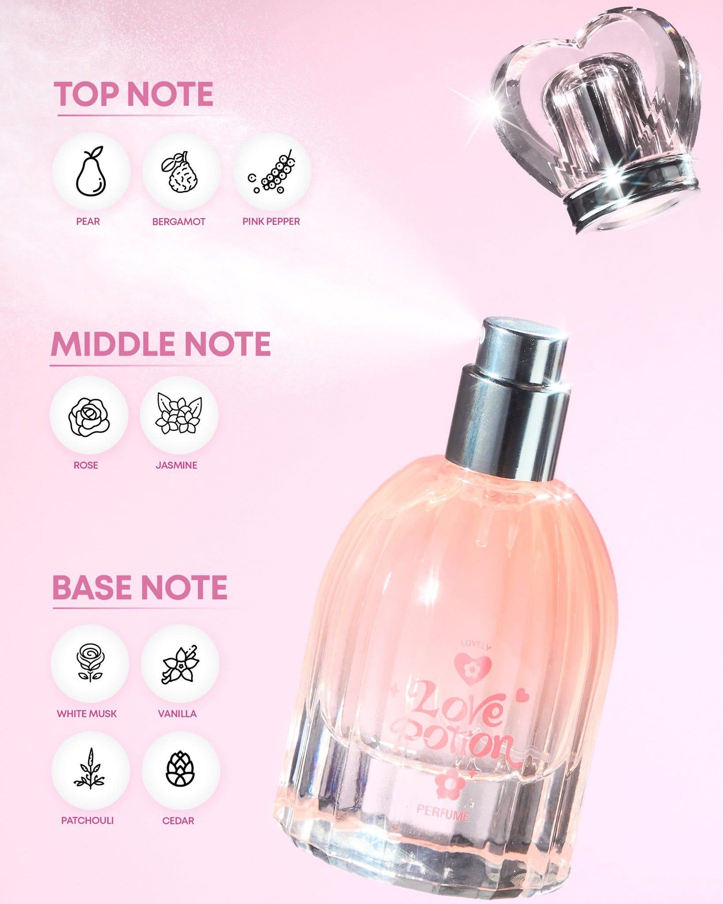 LOVE POTION - LOVELY PERFUME