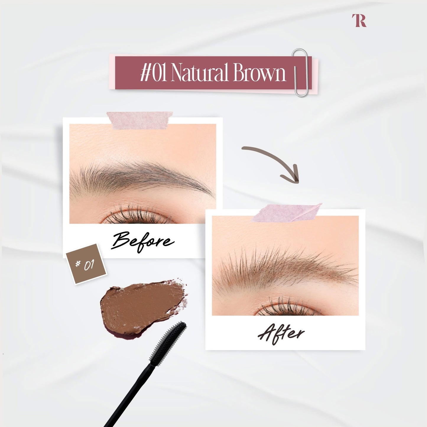 TIARA - FIXME BROW MASCARA