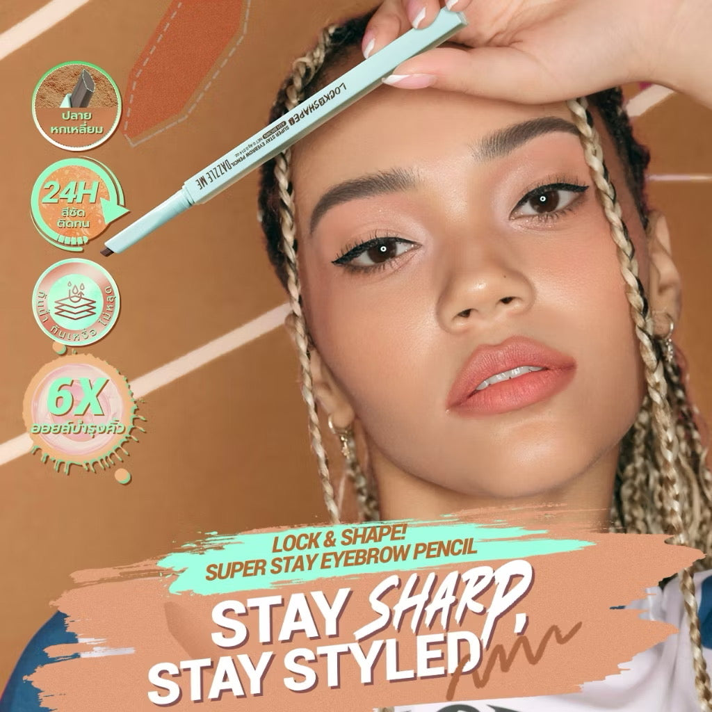 DAZZLE ME - LOCK & SHAPE SUPER STAY EYEBROW PENCIL