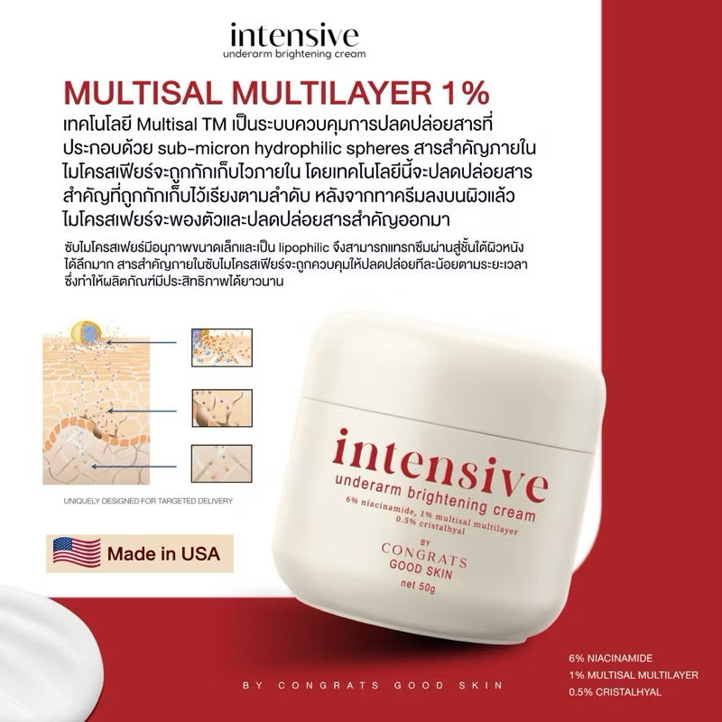 CONGRATS - INTENSIVE VITAMIN WHITENING CREAM