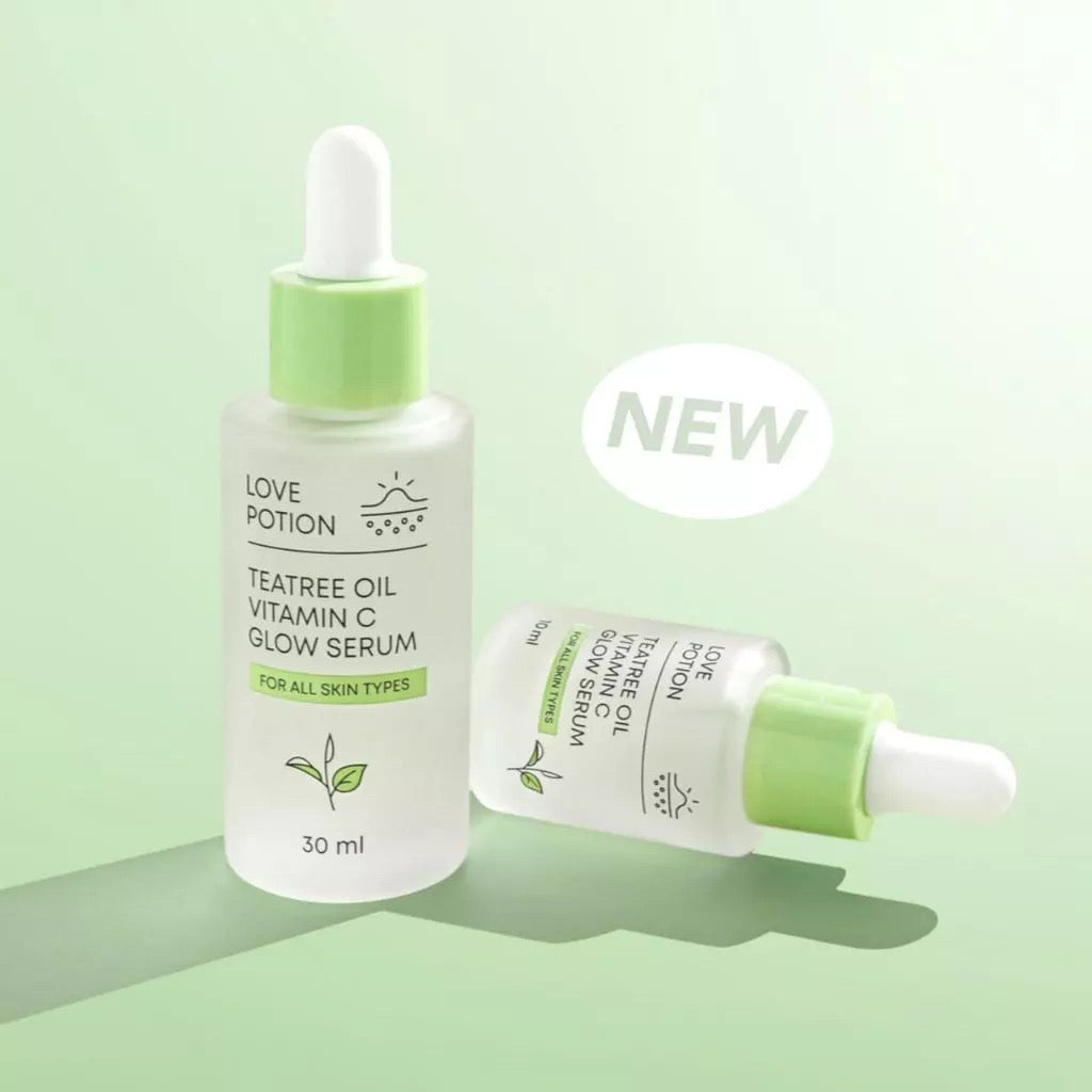 LOVE POTION TEATREE OIL VITAMIN C GLOW SERUM