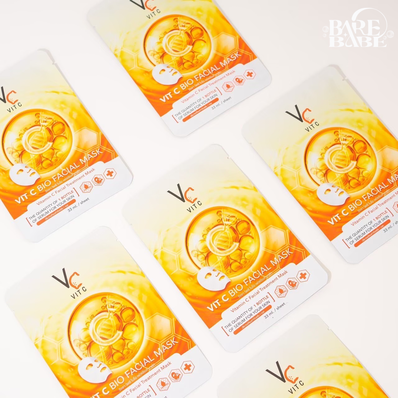 VIT C FACE & EYE MASK
