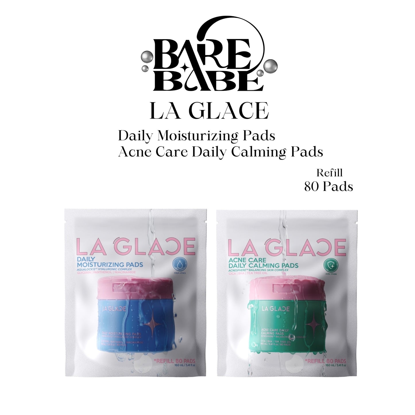 LA GLACE - TONER PADS REFILL