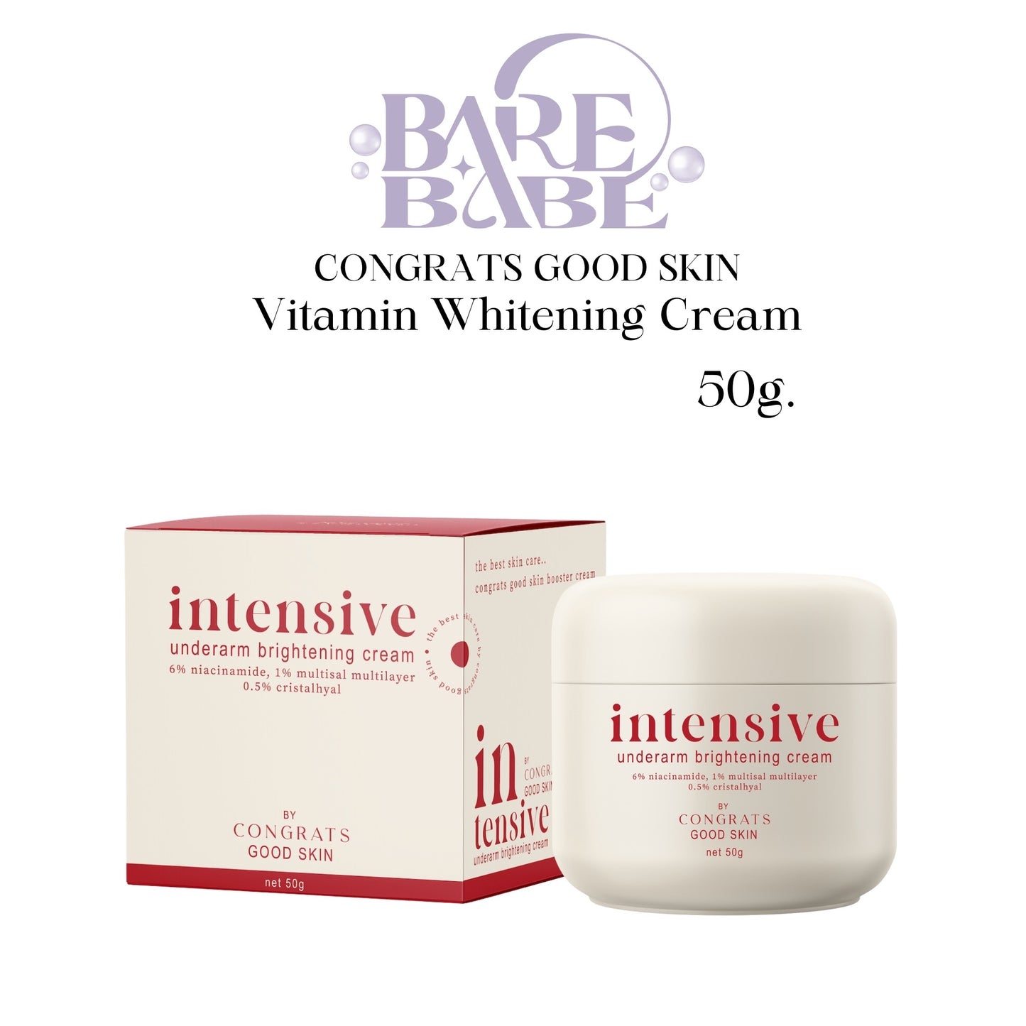 CONGRATS - INTENSIVE VITAMIN WHITENING CREAM