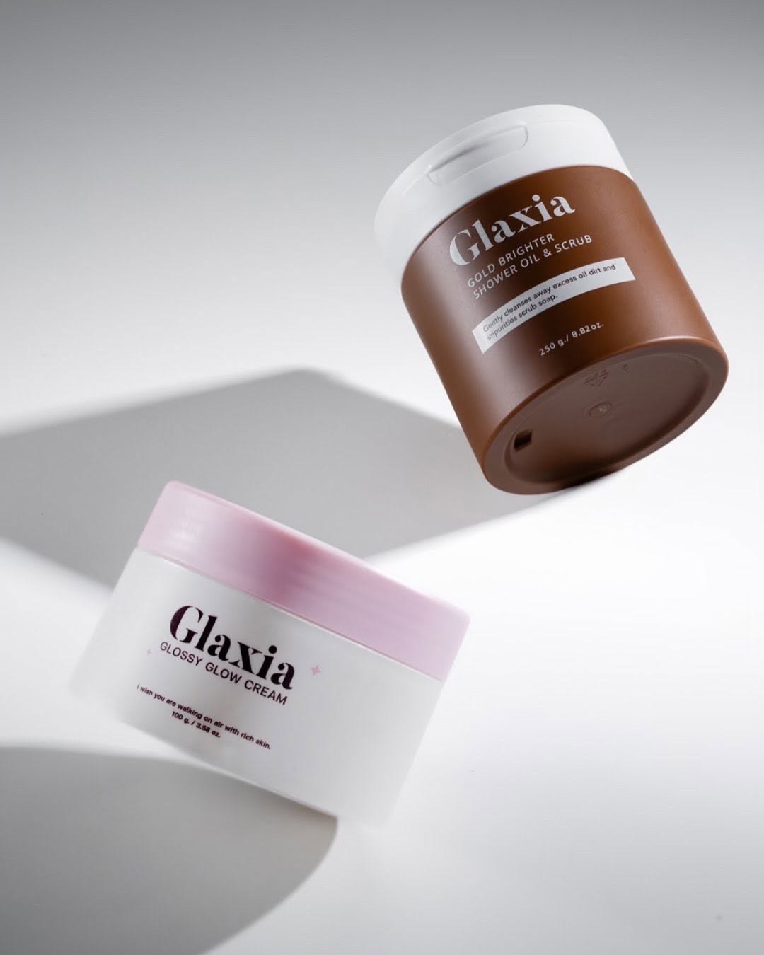 GLAXIA - GOLD BRIGHTER SHOWER OIL & SCRUB