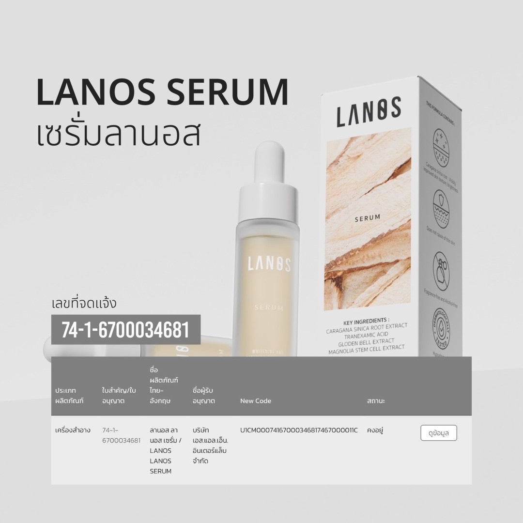 LANOS - LANOS SERUM
