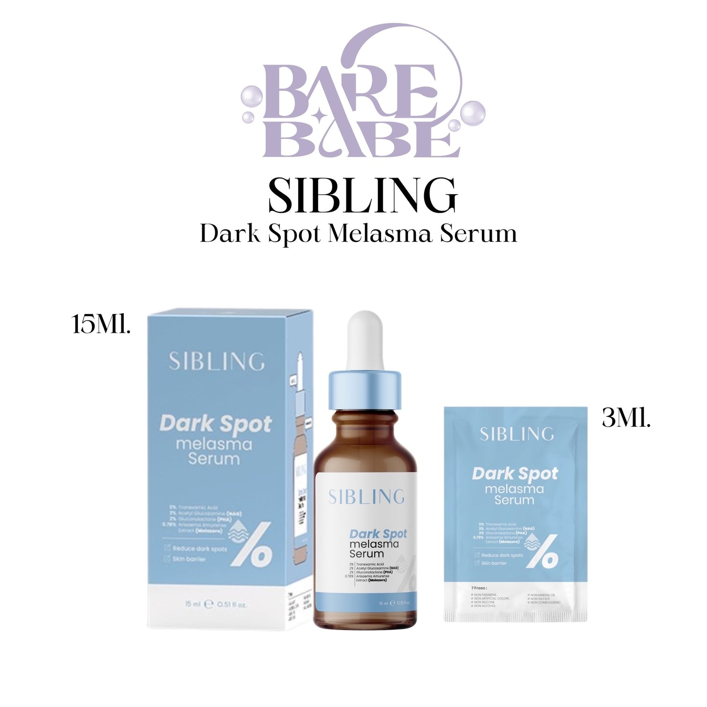 SIBLING DARK SPOT MELASMA SERUM