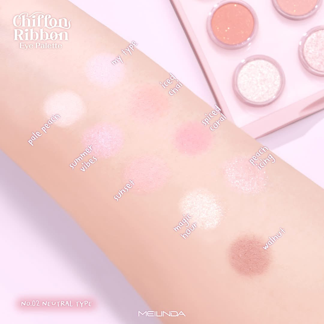 MEILINDA - CHIFFON RIBBON EYE PALETTE