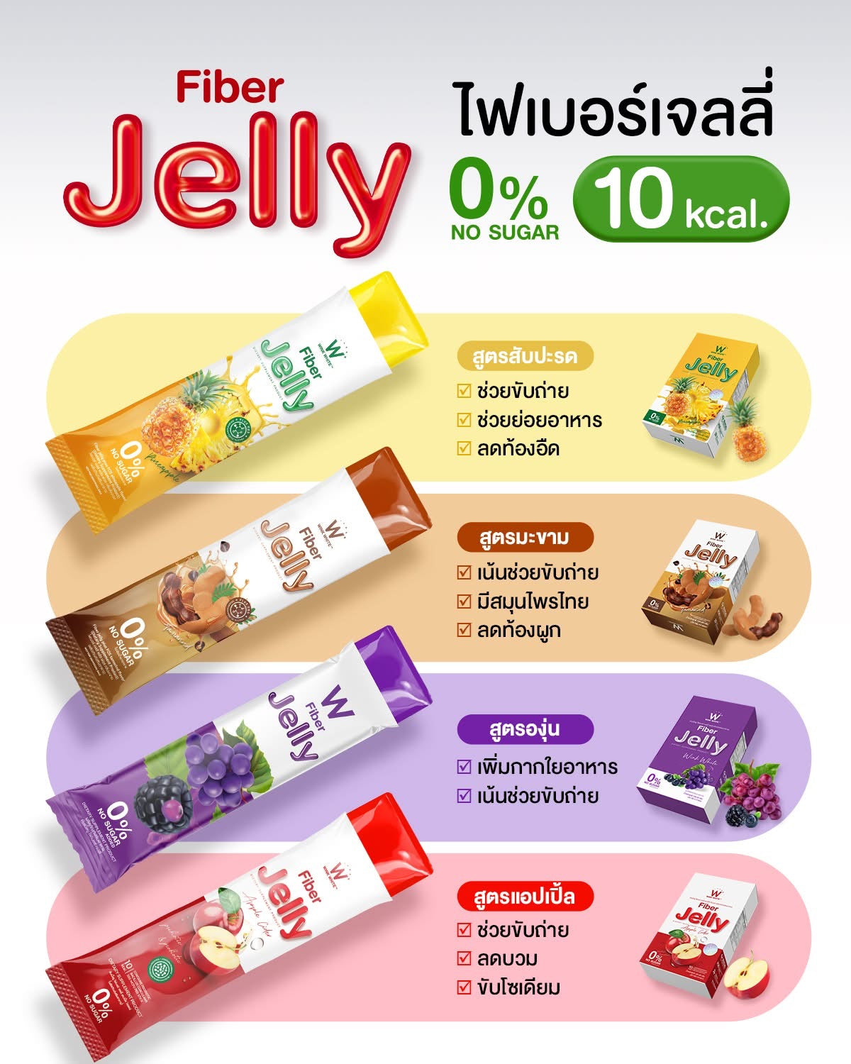 WINK WHITE FIBER JELLY