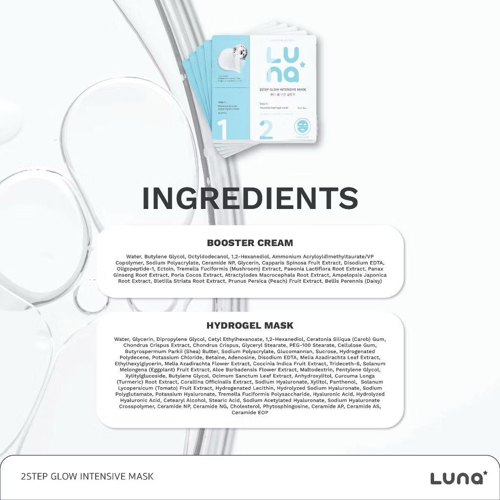 LUNA - 2 STEPS GLOW INTENSIVE MASK
