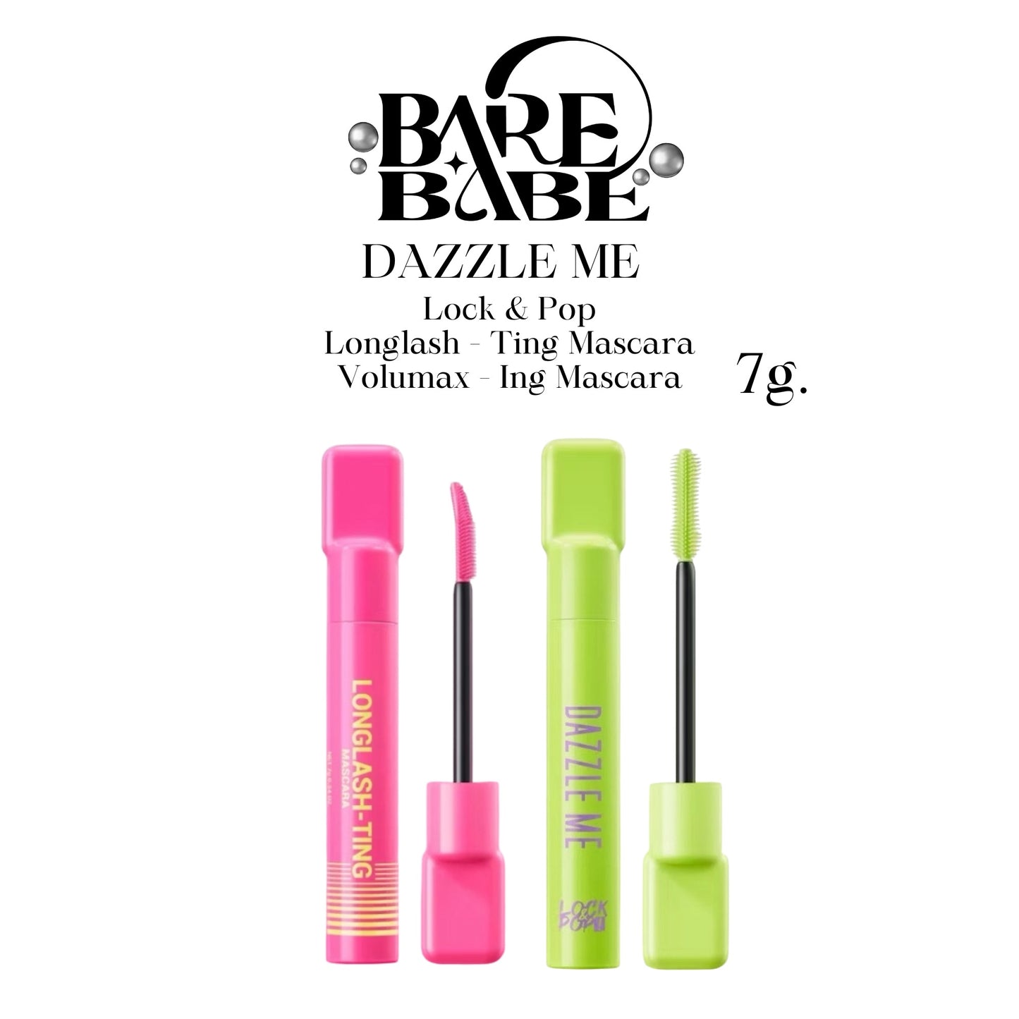 DAZZLE ME - LOCK & POP MASCARA