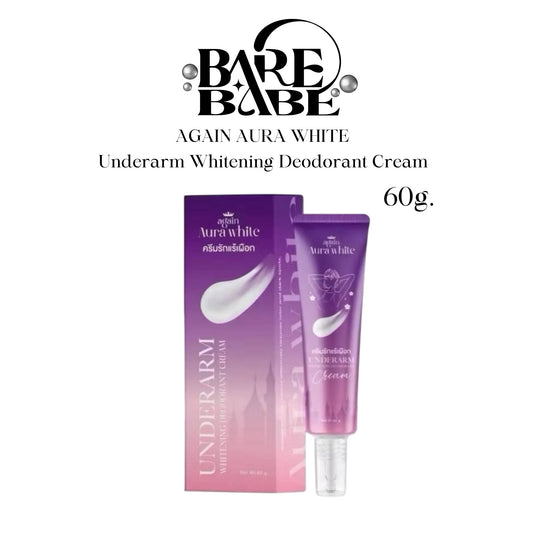 AGAIN AURA WHITE - UNDERARM WHITENING DEODORANT CREAM