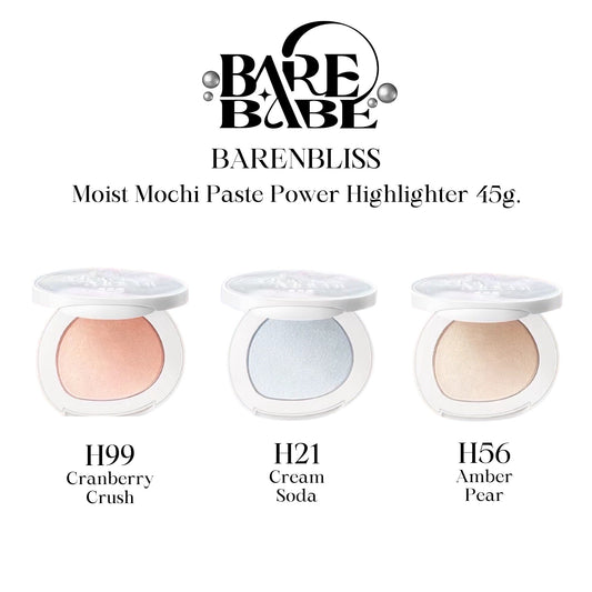 BARENBLISS - MOIST MOCHI PASTE POWDER HIGHLIGHTER