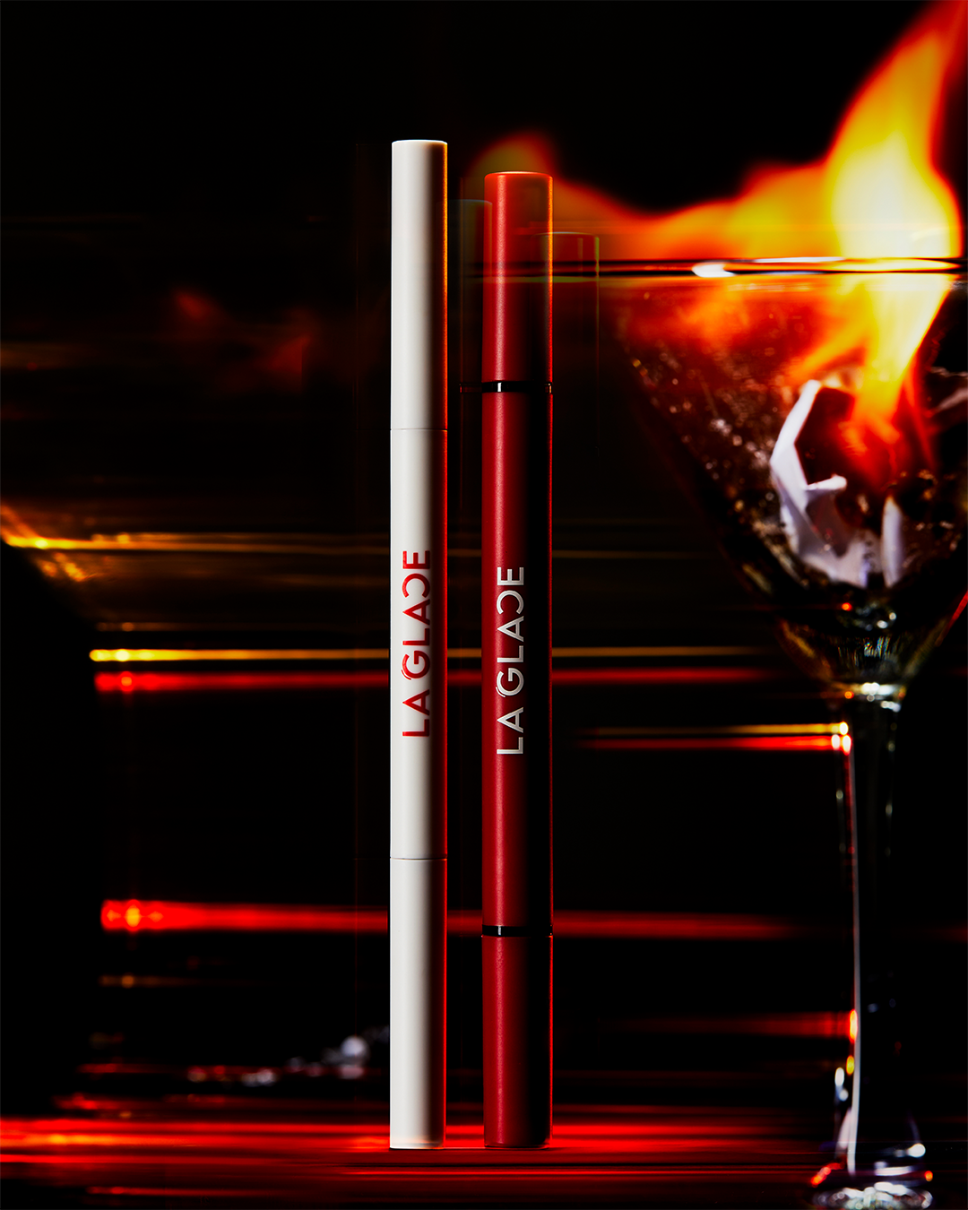 LA GLACE BLACK & BROWN EYELINER