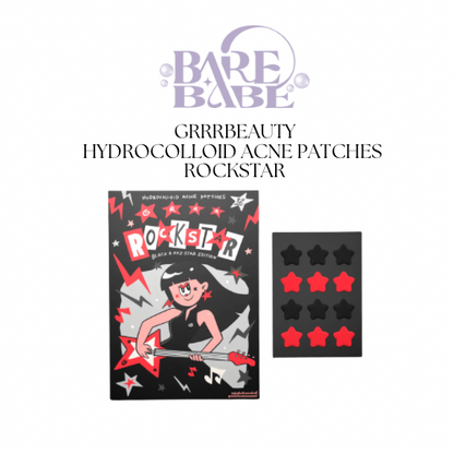 GRRR - HYDROCOLLOID ACNE PATCHES ROCKSTAR