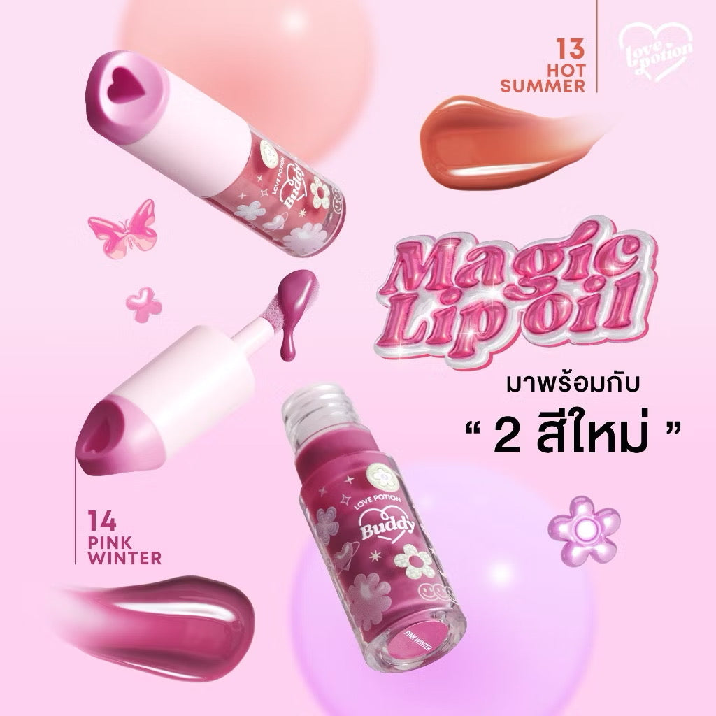 LOVE POTION - BUDDY MAGIC LIP OIL