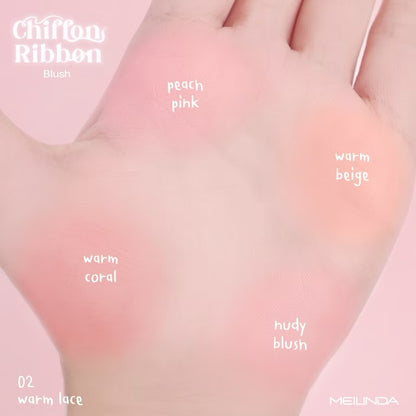 MEILINDA - CHIFFON RIBBON BLUSH
