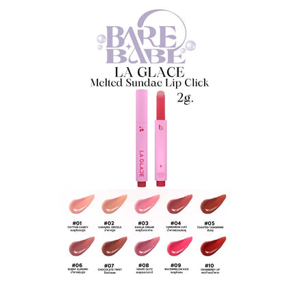 LA GLACE - MELTING SUNDAE LIP CLICK