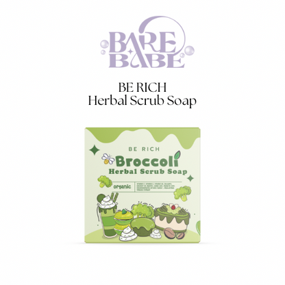 BE RICH - HERBAL SCRUB SOAP