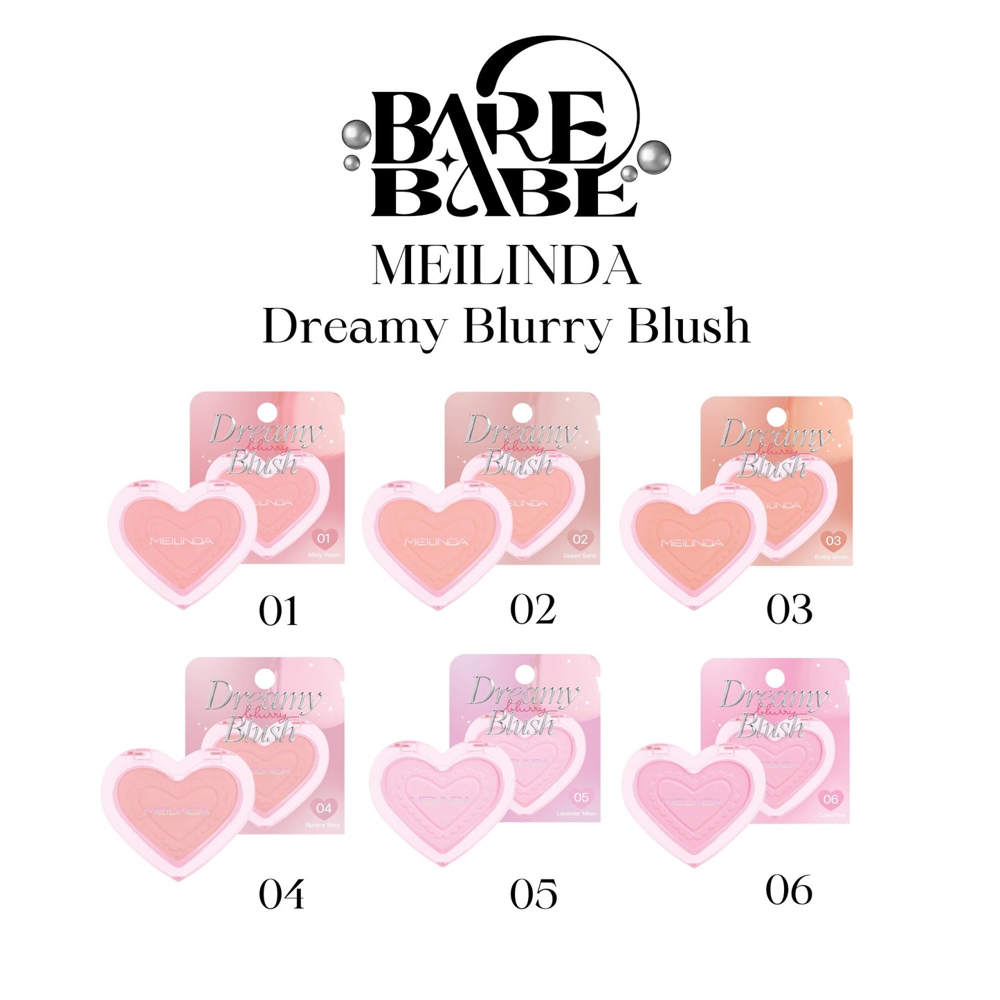 MEILINDA - DREAMY BLURRY BLUSH