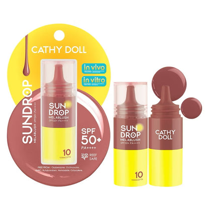 CATHY DOLL-SUN DROP MELABLUSH/SPF50+PA++++