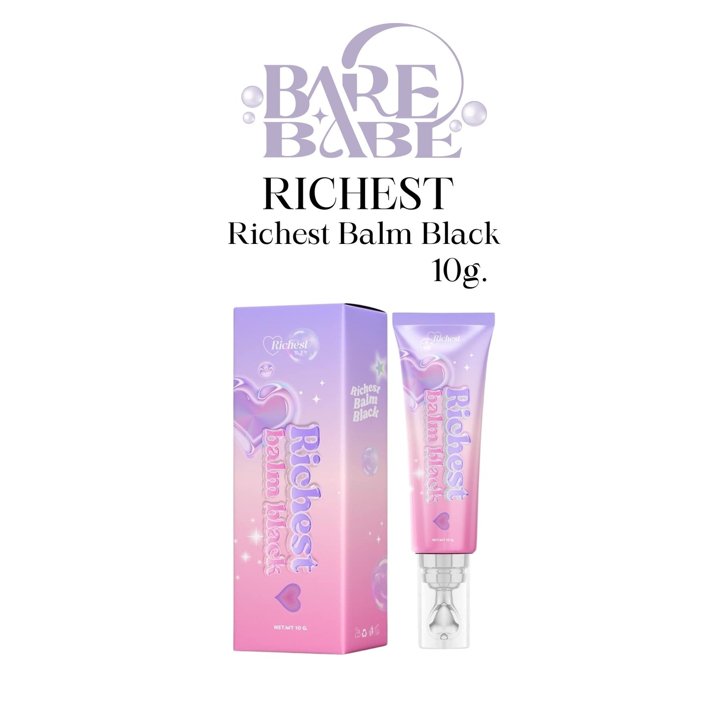 RICHEST - BALM BLACK, MAGIC LIP BALM