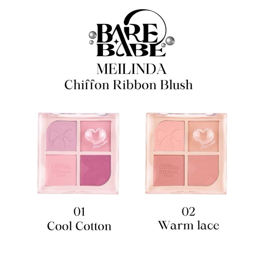 MEILINDA - CHIFFON RIBBON BLUSH