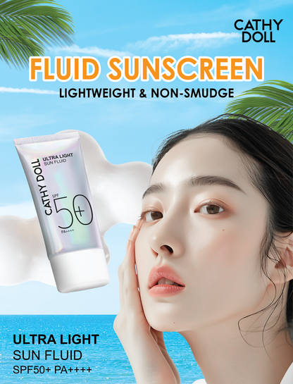 CATHY DOLL-ULTRA LIGHT SUN FLUID SPF50+PA++++