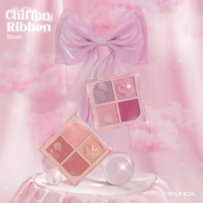 MEILINDA - CHIFFON RIBBON BLUSH