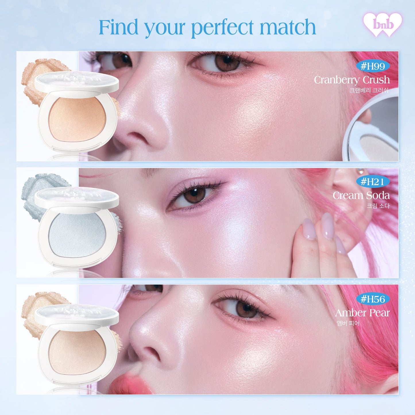 BARENBLISS - MOIST MOCHI PASTE POWDER HIGHLIGHTER