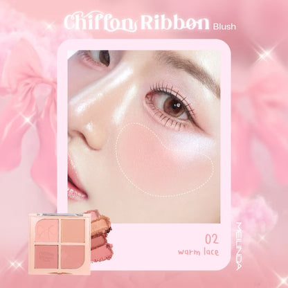 MEILINDA - CHIFFON RIBBON BLUSH