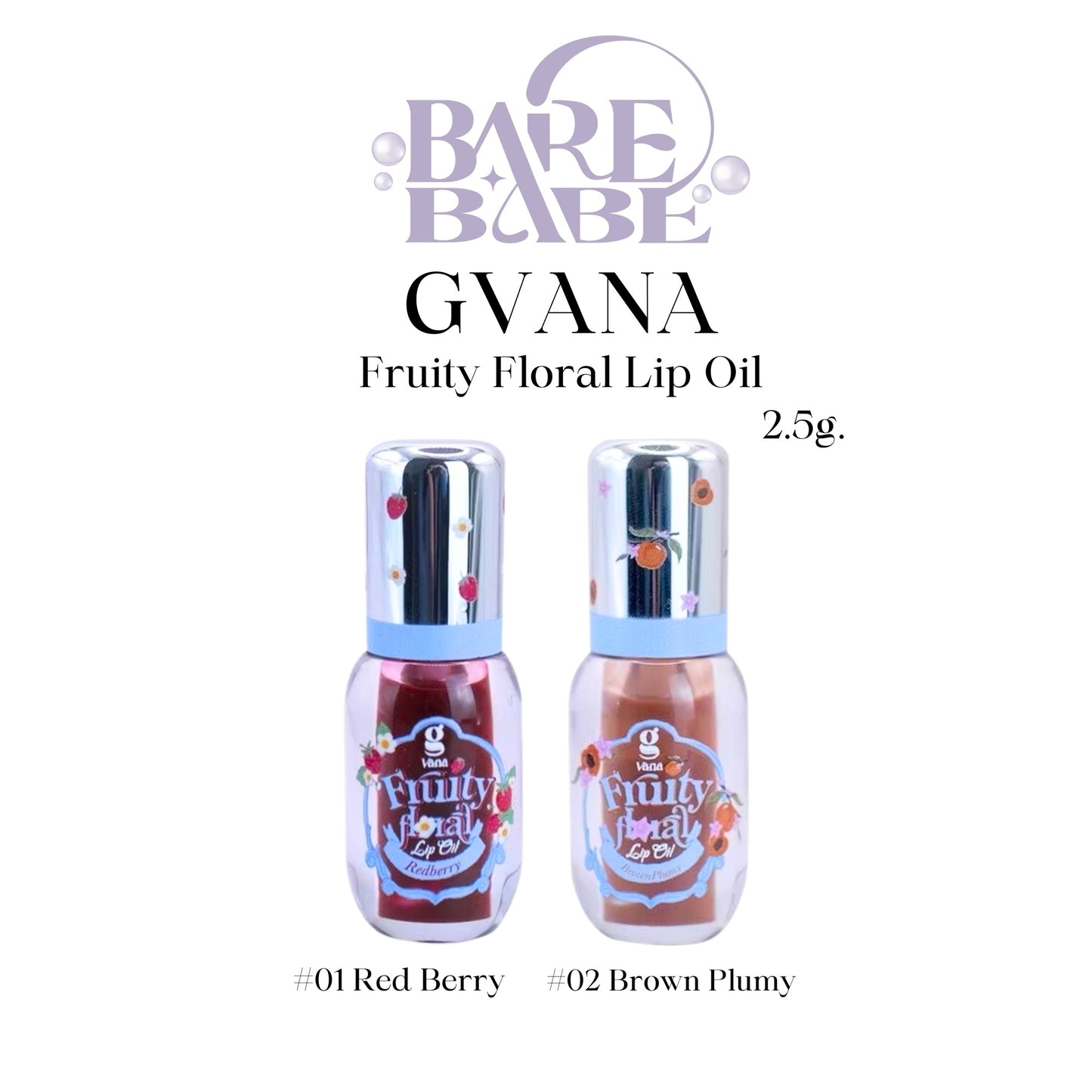 G.VANA - FRUITY FLORAL LIP OIL