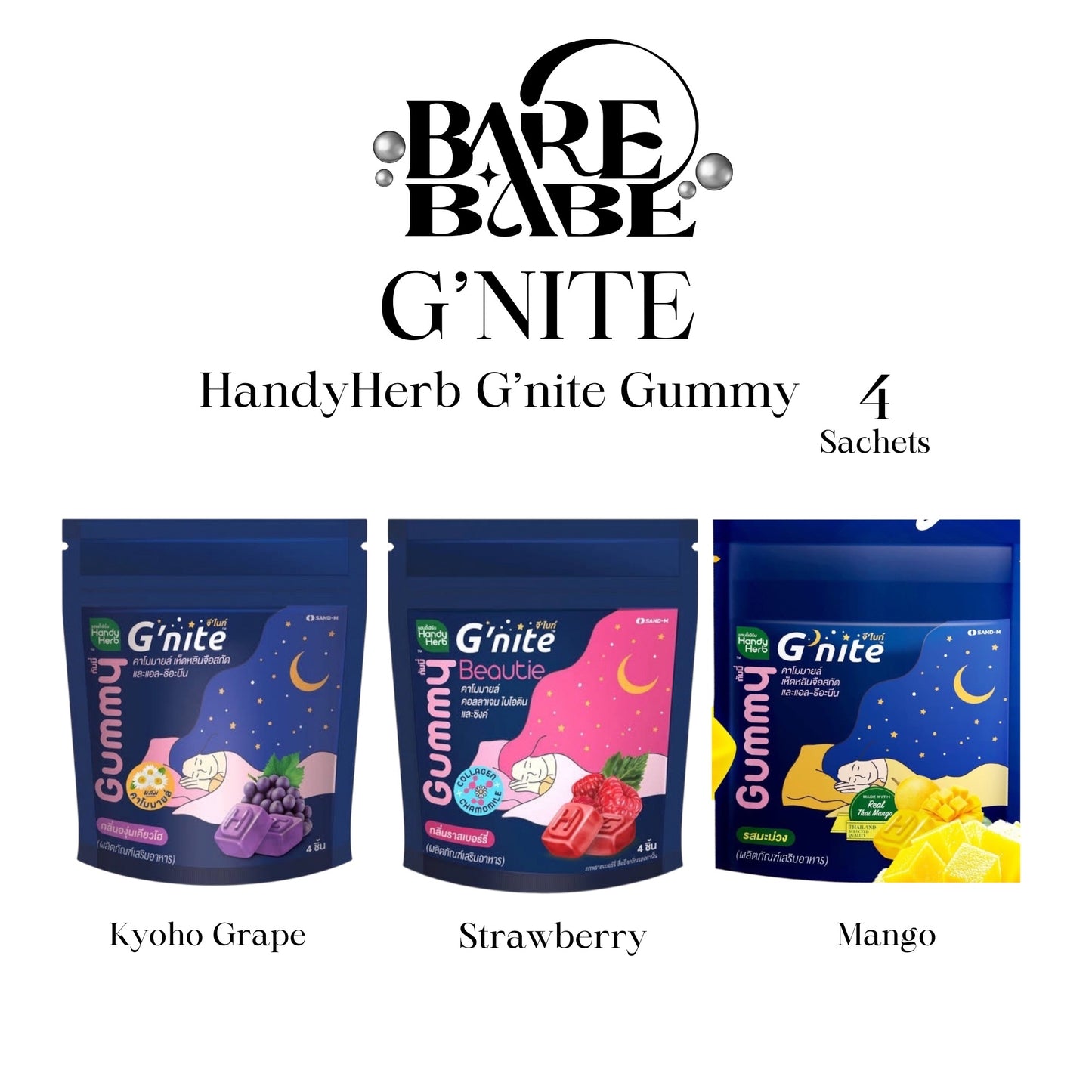 HANDY HERB - G’NITE SLEEP GUMMY