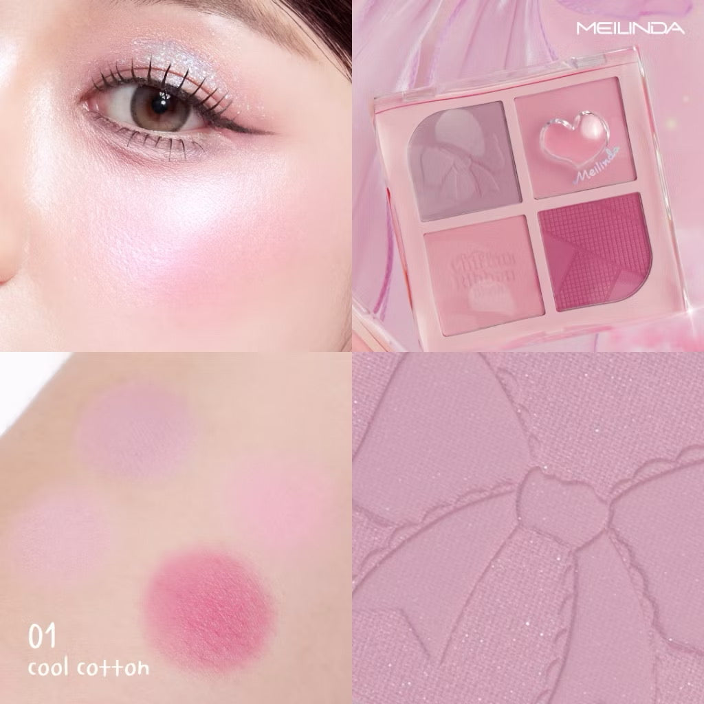 MEILINDA - CHIFFON RIBBON BLUSH