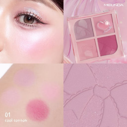 MEILINDA - CHIFFON RIBBON BLUSH