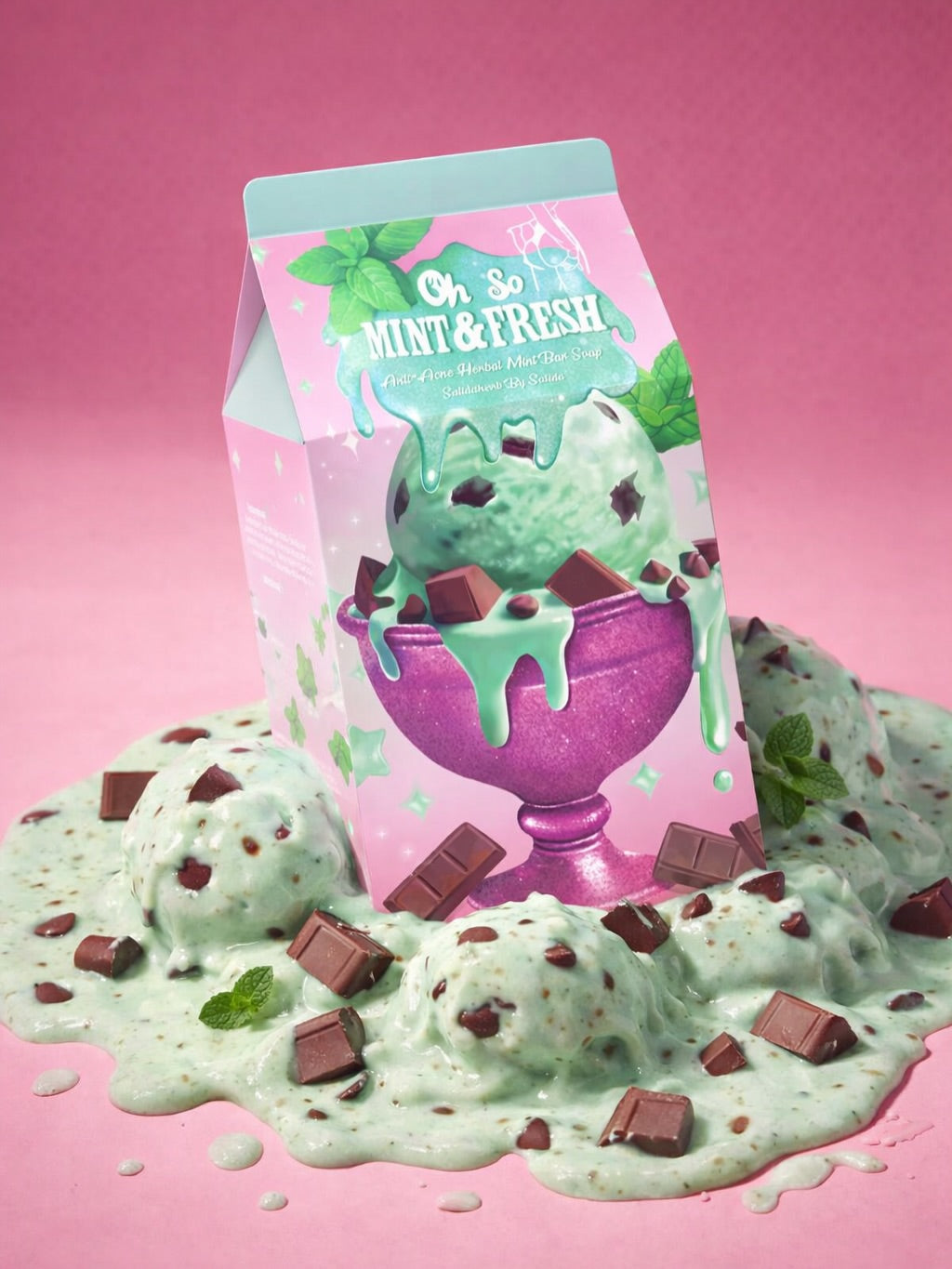 SATIDA- OH SO MINT & FRESH SOAP