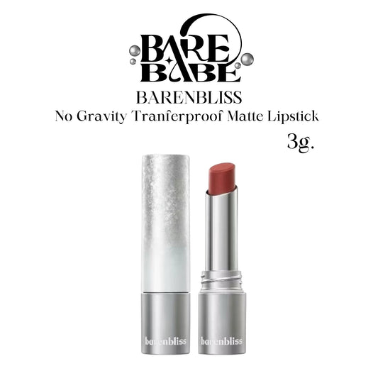 BARENBLISS - NO GRAVITY TRANSFERPROOF MATTE LIPSTICK