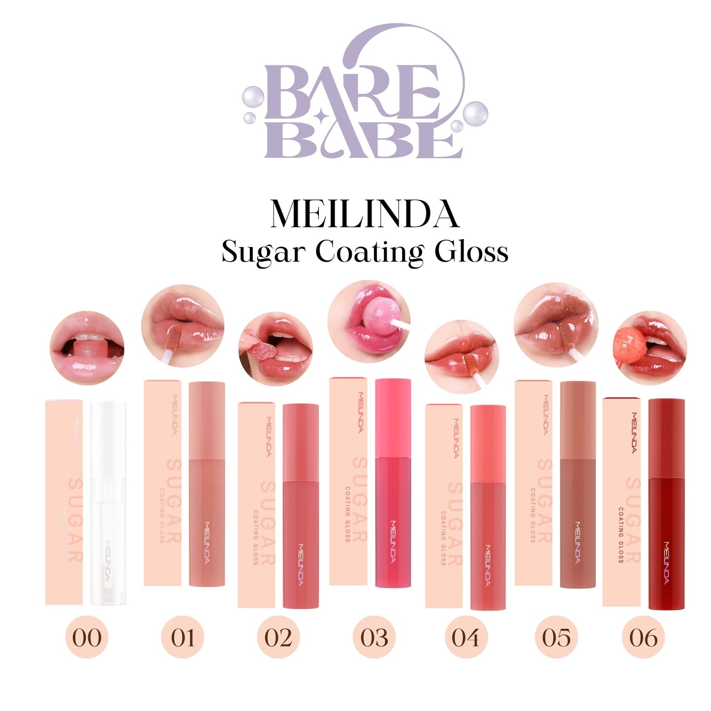MEILINDA SUGAR COATING GLOSS