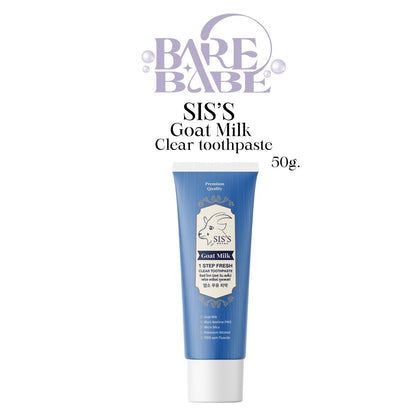 SIS’S GOAT MILK CLEAR TOOTHPASTE