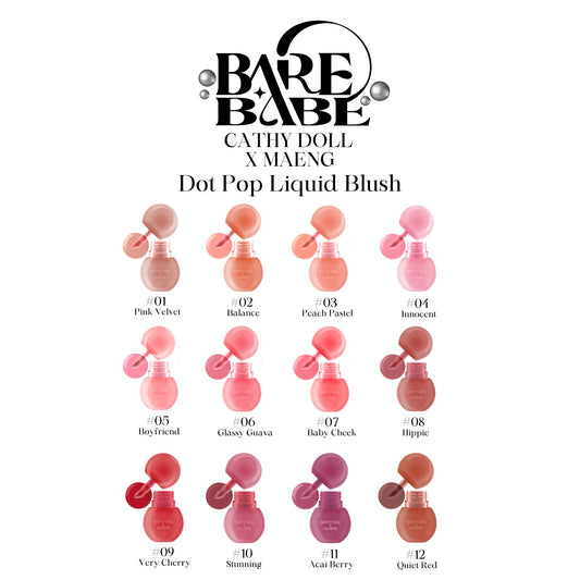 CATHY DOLL X MAENG - DOT POP LIQUID BLUSH