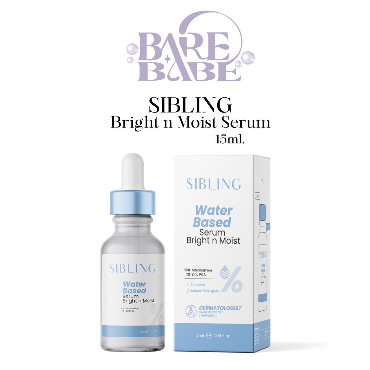 SIBLING BRIGHT & MOIST SERUM